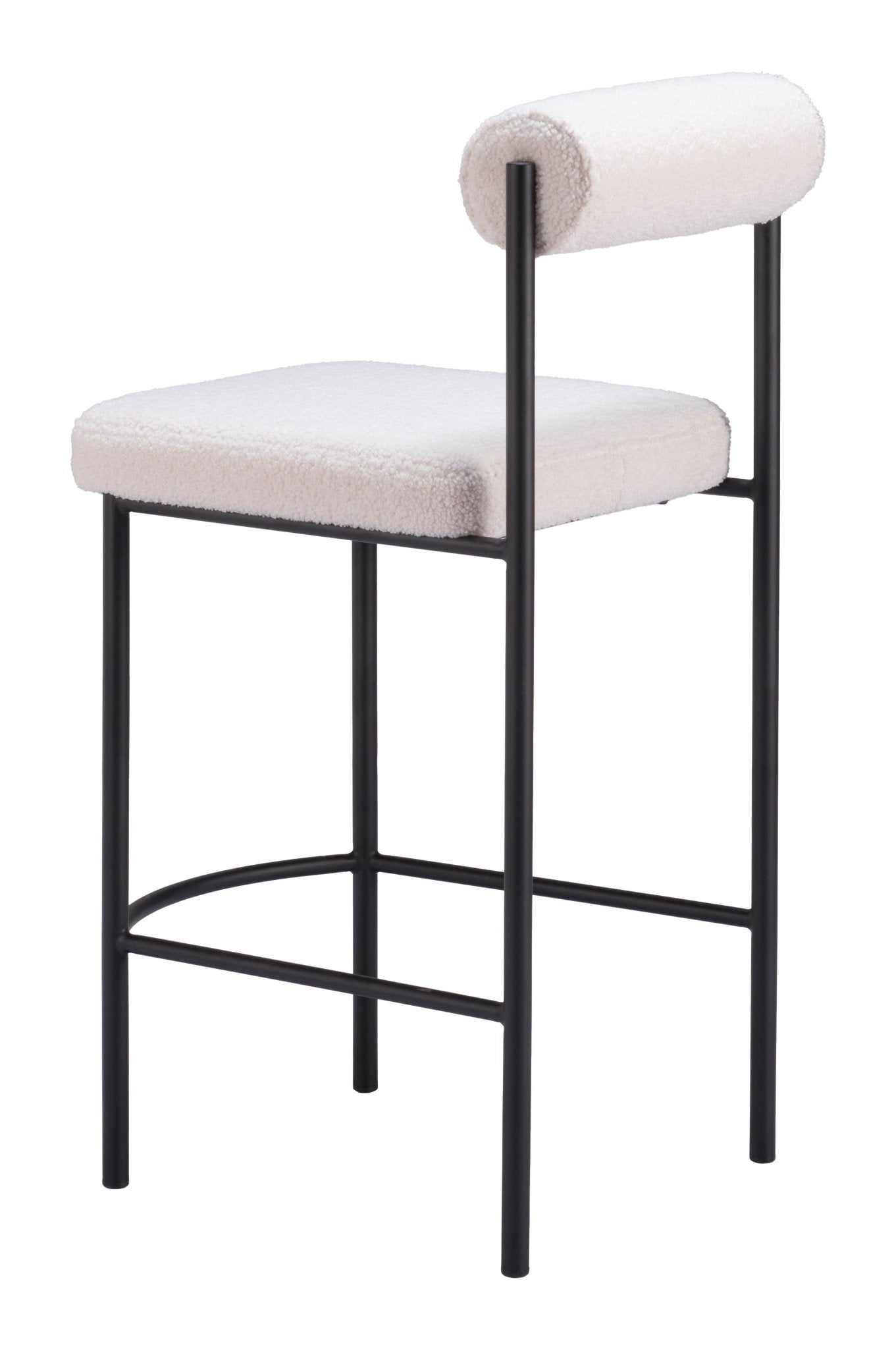 Livorno Counter Stool (Set of 2) Ivory - Cozy Roots Decor