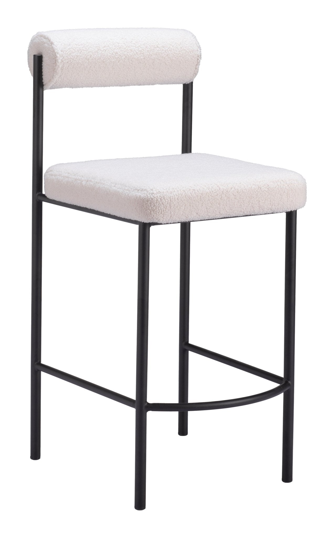 Livorno Counter Stool (Set of 2) Ivory - Cozy Roots Decor