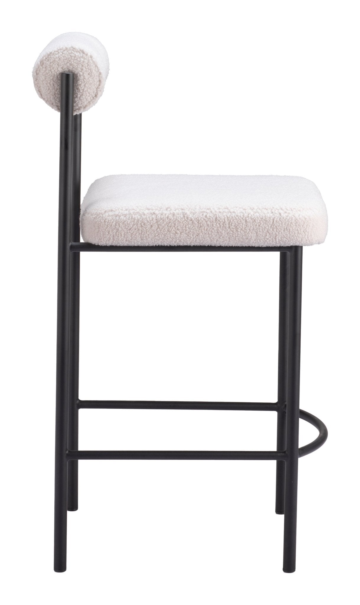 Livorno Counter Stool (Set of 2) Ivory - Cozy Roots Decor