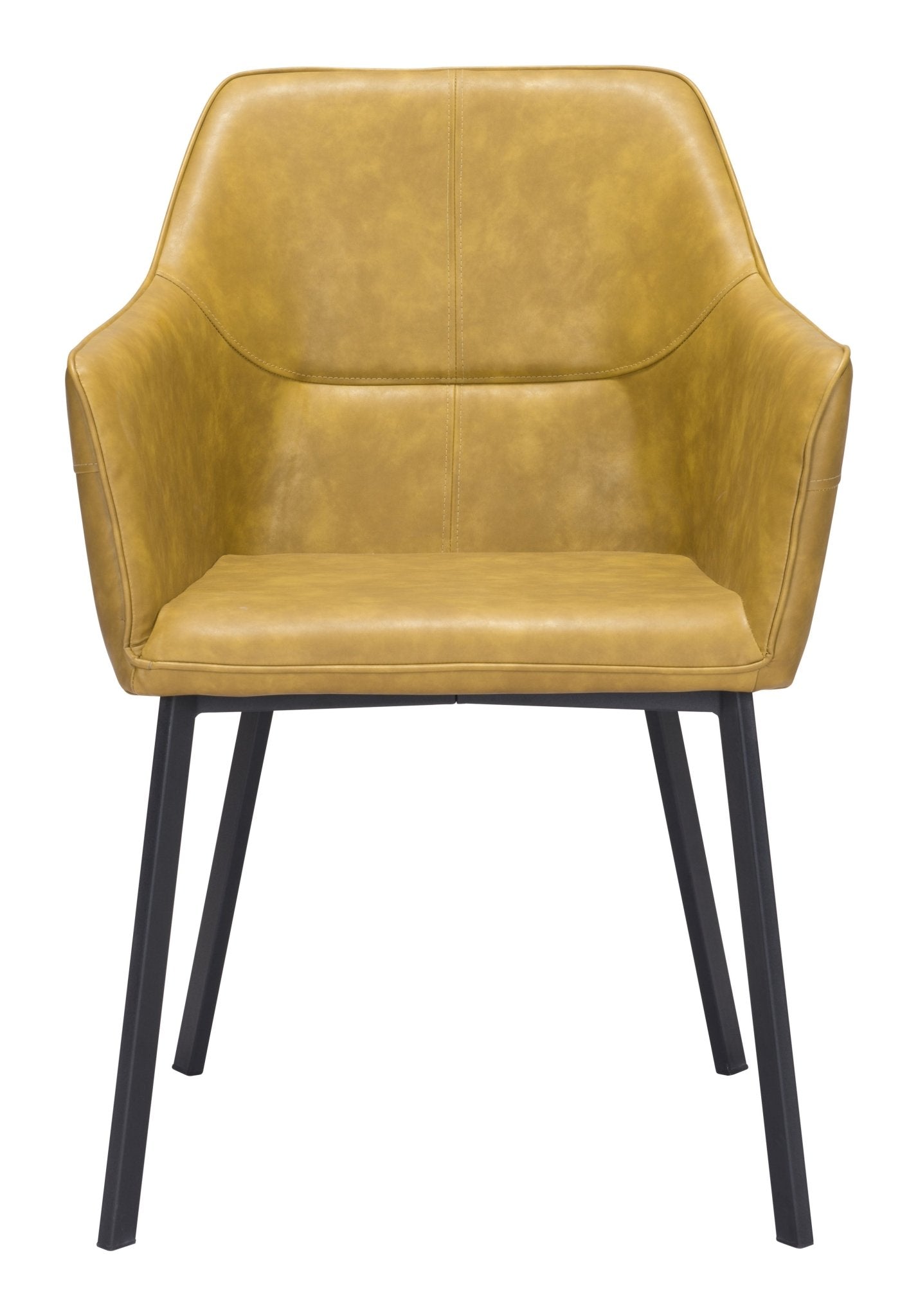 Loiret Dining Chair (Set of 2) Yellow - Cozy Roots Decor