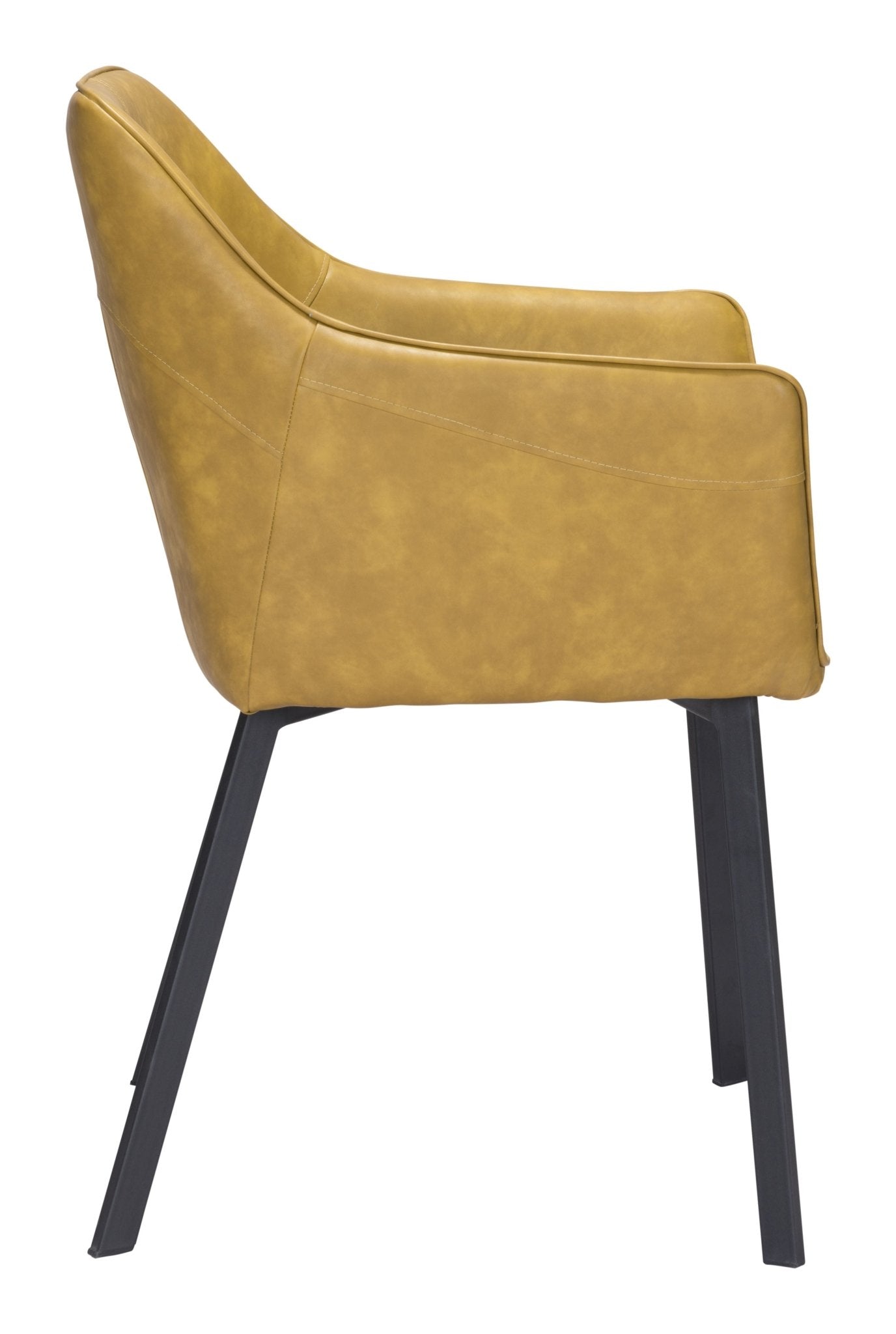 Loiret Dining Chair (Set of 2) Yellow - Cozy Roots Decor
