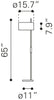Lonte Floor Lamp Black - Cozy Roots Decor