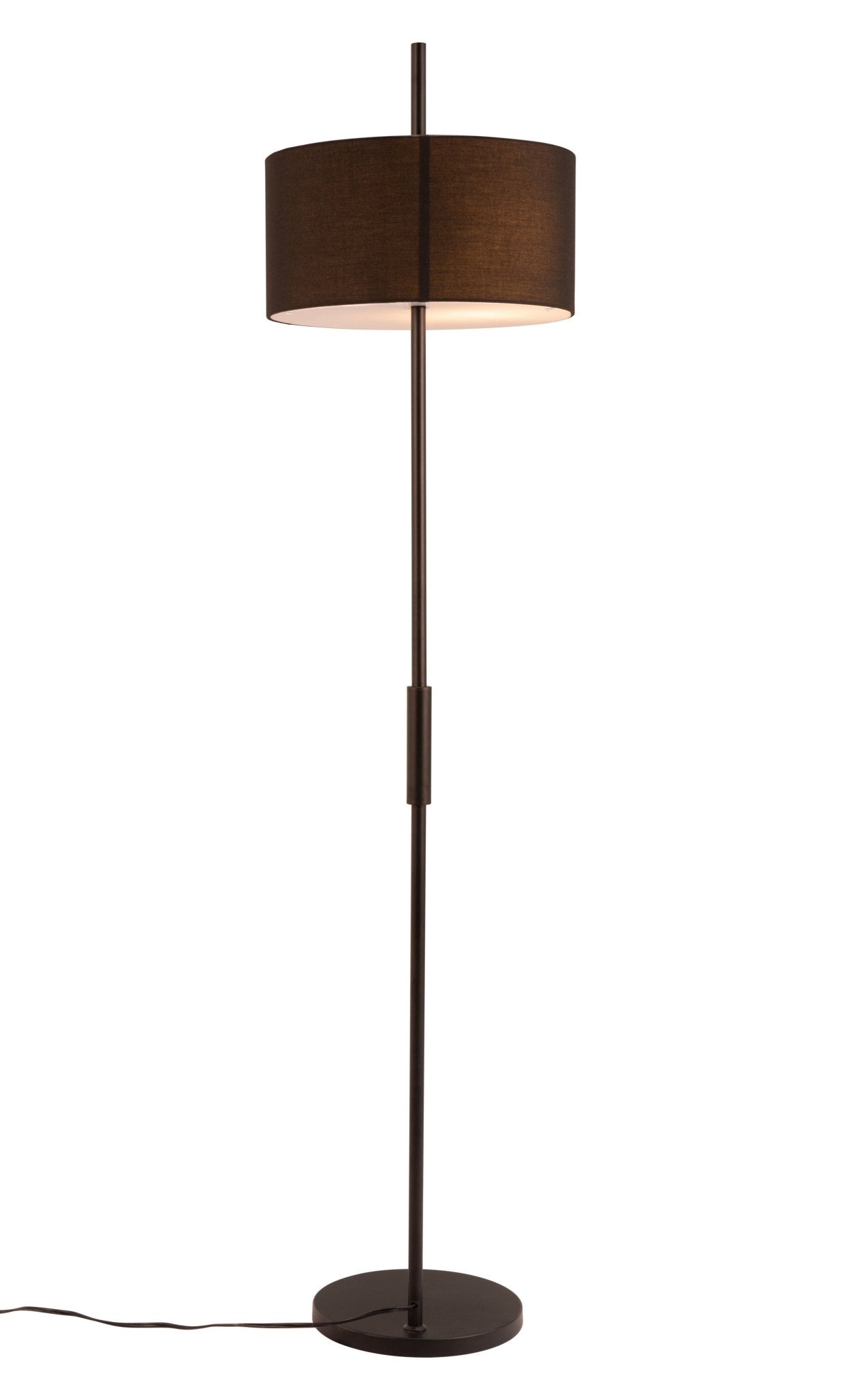 Lonte Floor Lamp Black - Cozy Roots Decor