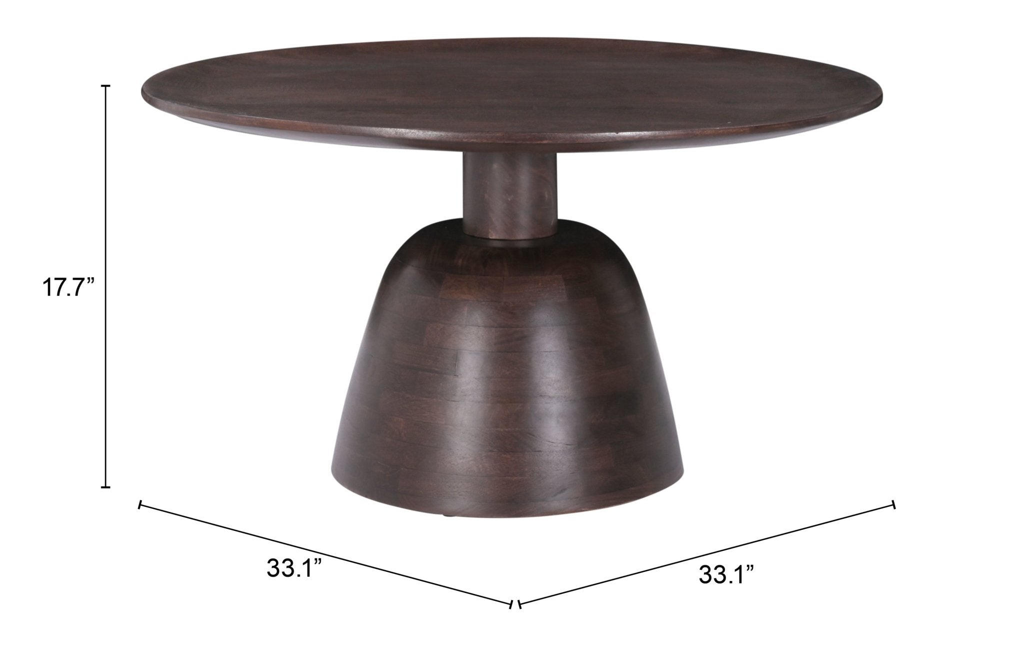 Lucena Coffee Table Bronze - Cozy Roots Decor