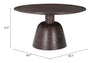 Lucena Coffee Table Bronze - Cozy Roots Decor