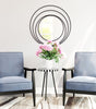Luna Round Mirror Black - Cozy Roots Decor