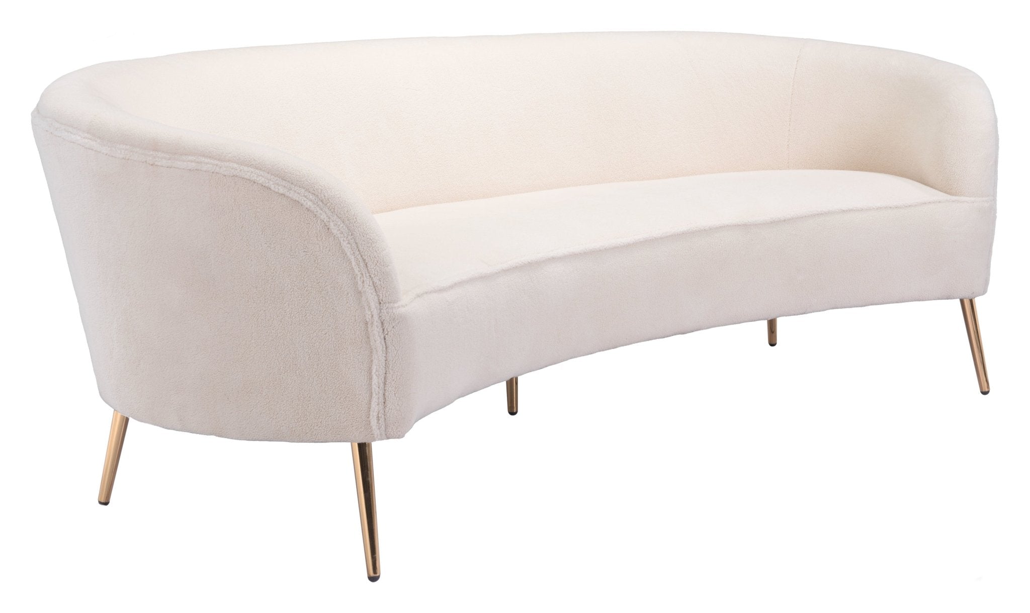 Luna Sofa Cream - Cozy Roots Decor