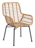 Lyon Dining Chair (Set of 2) Natural - Cozy Roots Decor