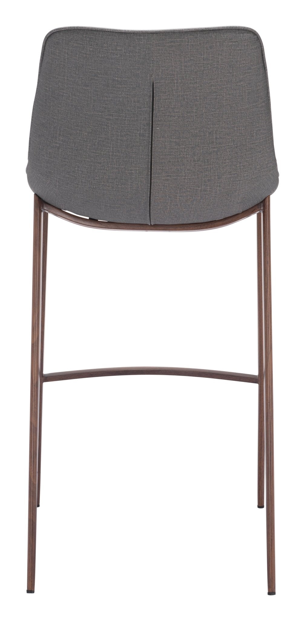 Magnus Barstool (Set of 2) Slate Gray & Walnut - Cozy Roots Decor