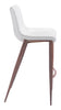 Magnus Barstool (Set of 2) White & Walnut - Cozy Roots Decor