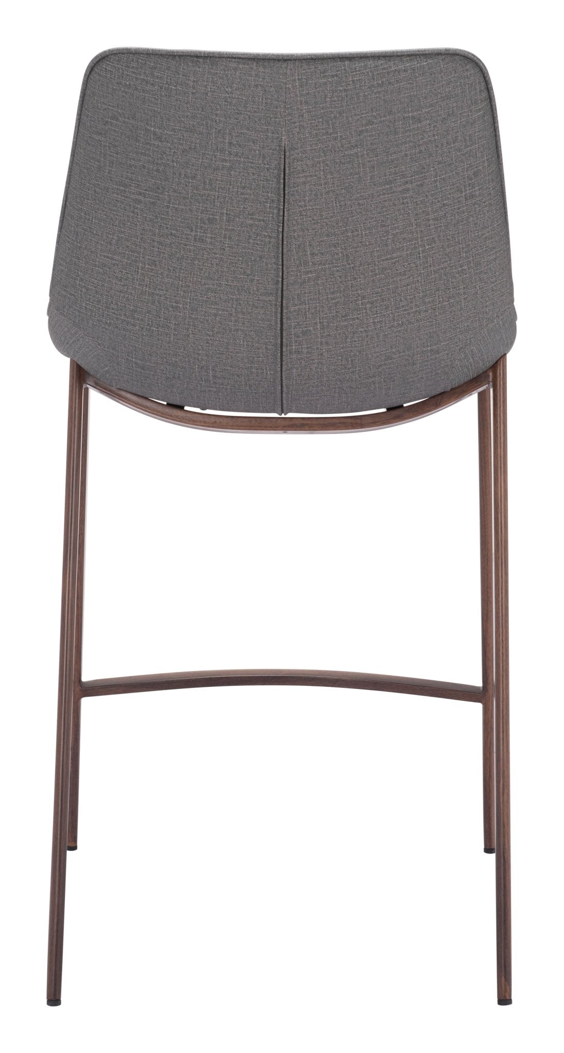Magnus Counter Stool (Set of 2) Slate Gray & Walnut - Cozy Roots Decor