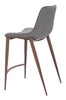 Magnus Counter Stool (Set of 2) Slate Gray & Walnut - Cozy Roots Decor