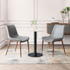 Magnus Dining Chair (Set of 2) Slate Gray & Walnut - Cozy Roots Decor