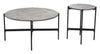 Malo Coffee Table Set (2 - Piece) Gray & Black - Cozy Roots Decor