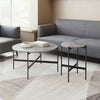 Malo Coffee Table Set (2 - Piece) Gray & Black - Cozy Roots Decor