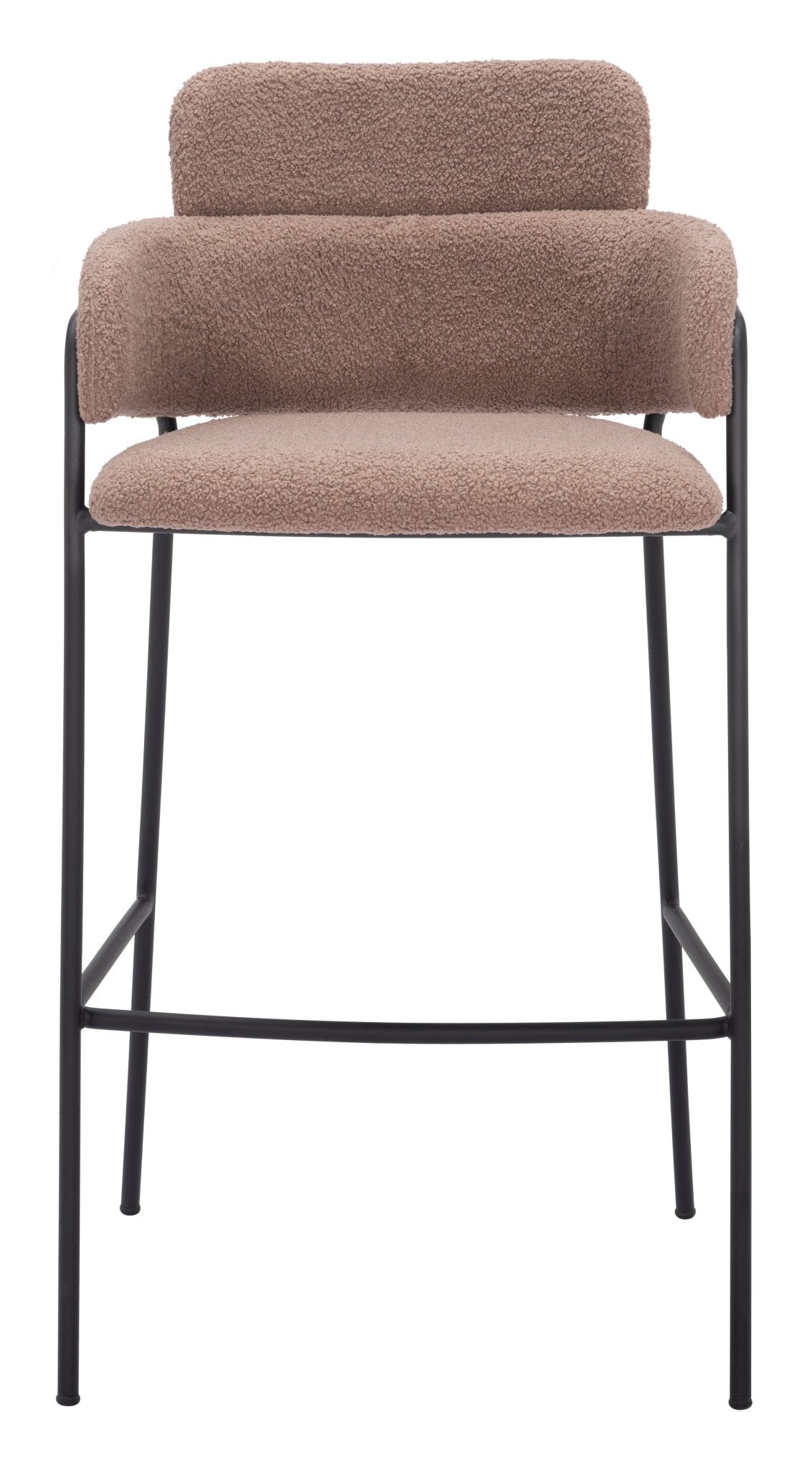 Marcel Barstool (Set of 2) Brown - Cozy Roots Decor