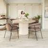 Marcel Dining Chair (Set of 2) Brown - Cozy Roots Decor