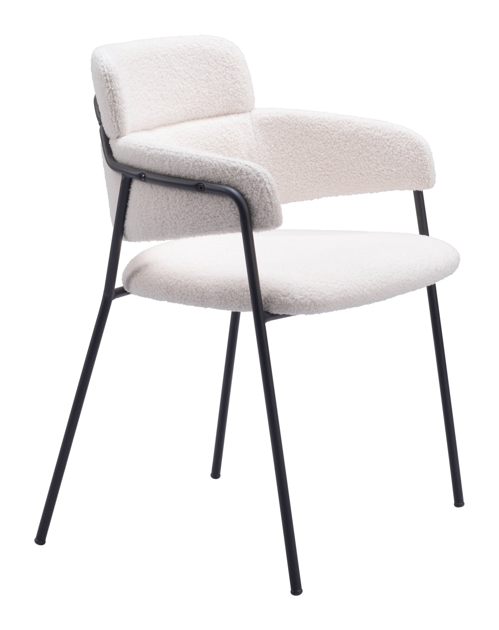 Marcel Dining Chair (Set of 2) Cream - Cozy Roots Decor