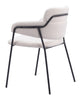 Marcel Dining Chair (Set of 2) Cream - Cozy Roots Decor