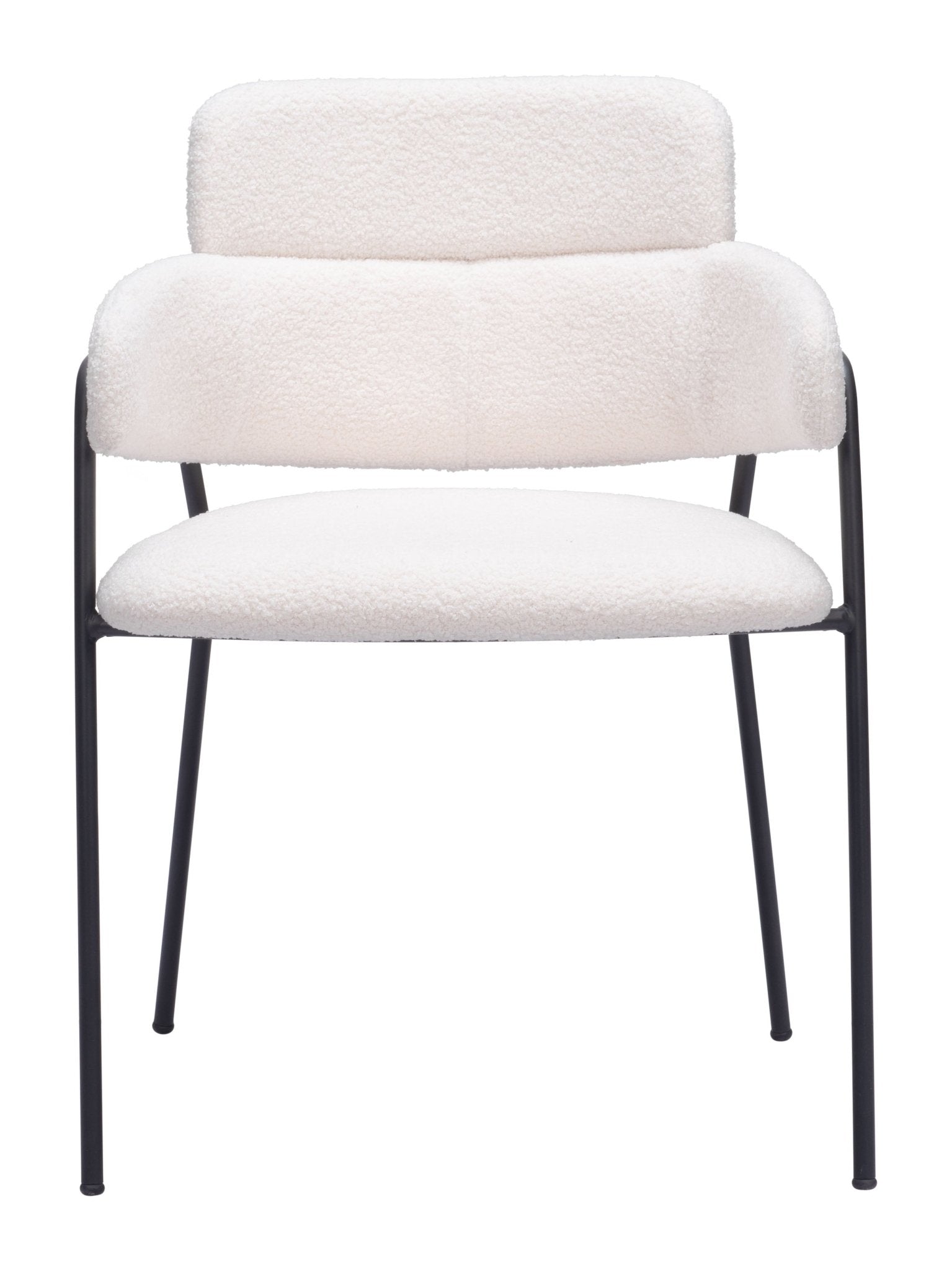 Marcel Dining Chair (Set of 2) Cream - Cozy Roots Decor
