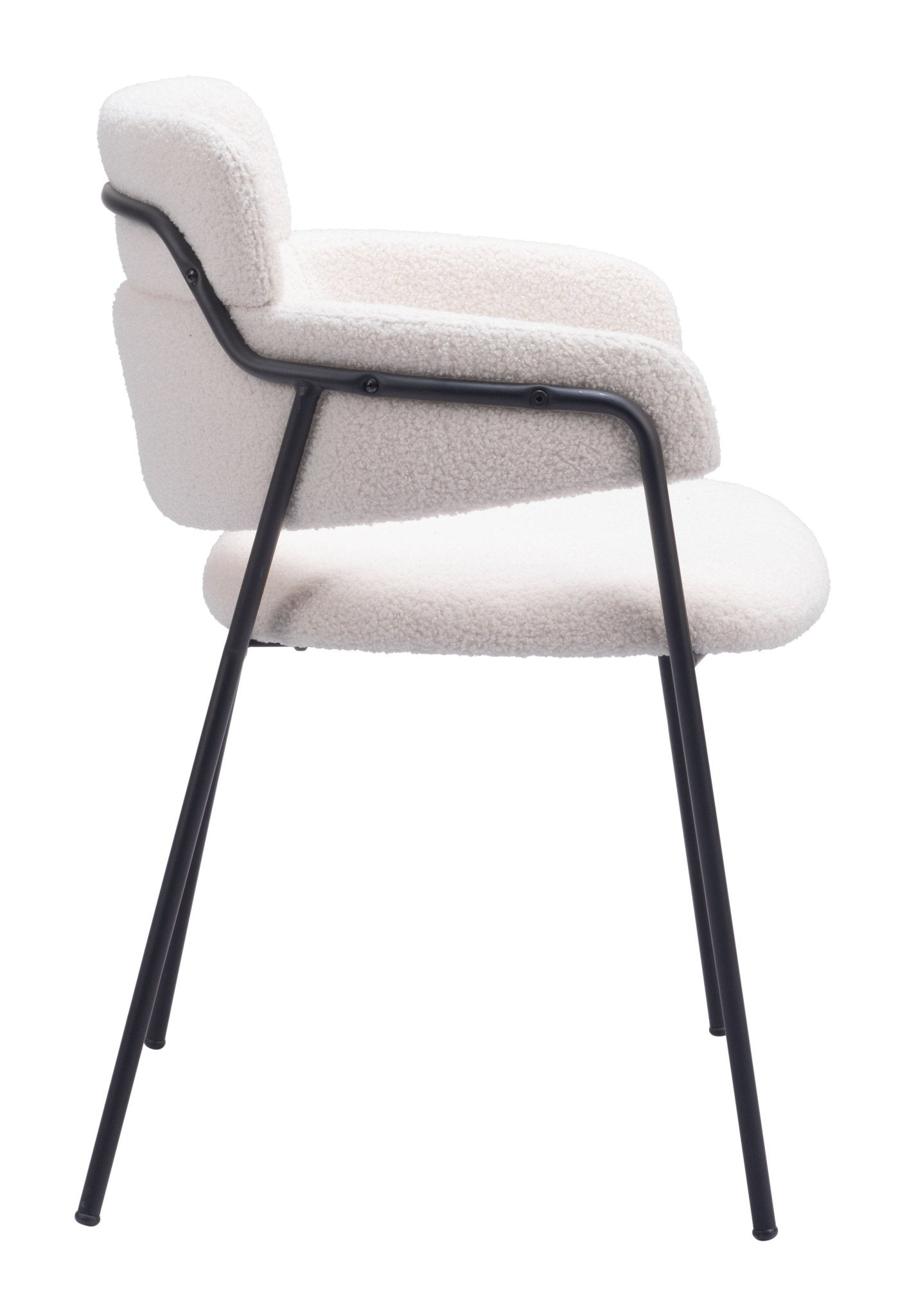 Marcel Dining Chair (Set of 2) Cream - Cozy Roots Decor