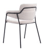 Marcel Dining Chair (Set of 2) Cream - Cozy Roots Decor