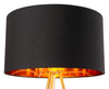 Mariel Floor Lamp Black & Gold - Cozy Roots Decor
