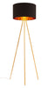 Mariel Floor Lamp Black & Gold - Cozy Roots Decor