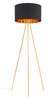 Mariel Floor Lamp Black & Gold - Cozy Roots Decor