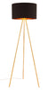 Mariel Floor Lamp Black & Gold - Cozy Roots Decor
