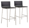 Marina Barstool (Set of 2) Black - Cozy Roots Decor