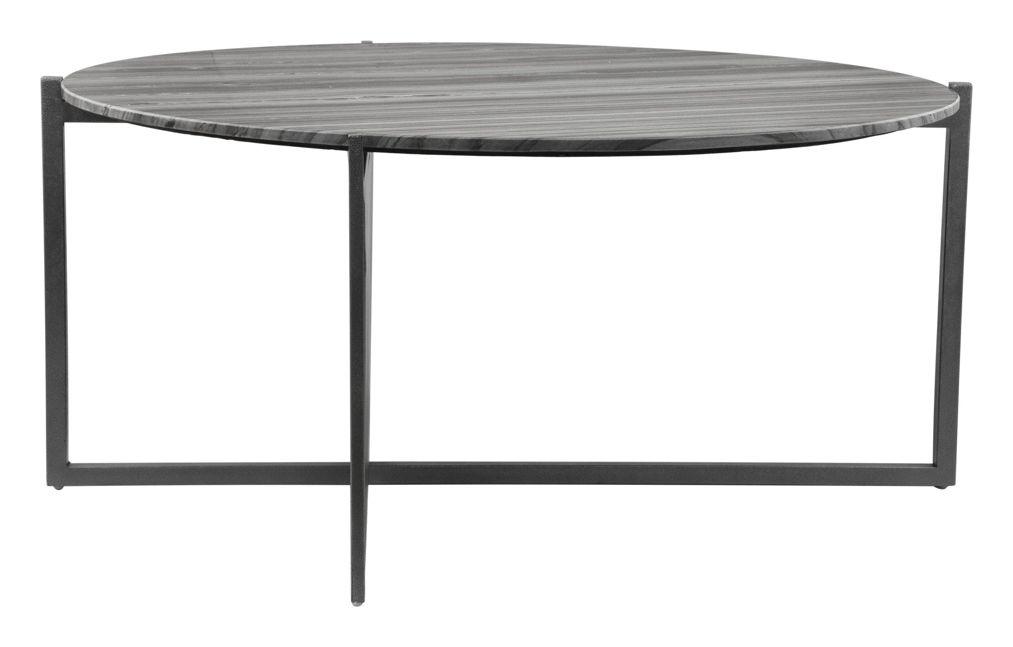 Mcbride Coffee Table Gray & Black - Cozy Roots Decor