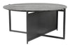 Mcbride Coffee Table Gray & Black - Cozy Roots Decor