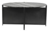 Mcbride Coffee Table Gray & Black - Cozy Roots Decor