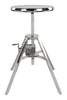 Mercy Counter Stool Silver - Cozy Roots Decor