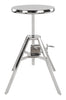 Mercy Counter Stool Silver - Cozy Roots Decor