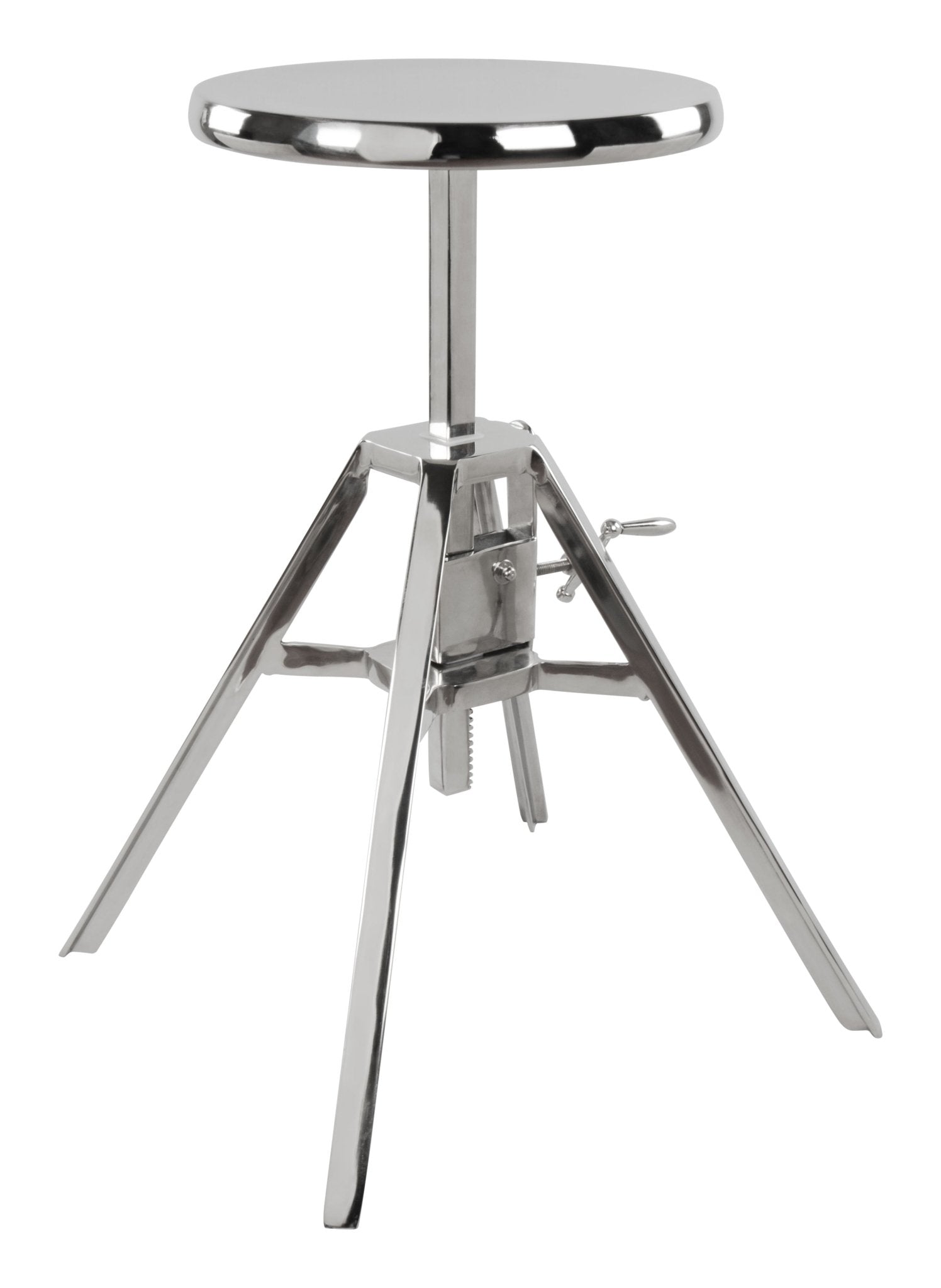 Mercy Counter Stool Silver - Cozy Roots Decor