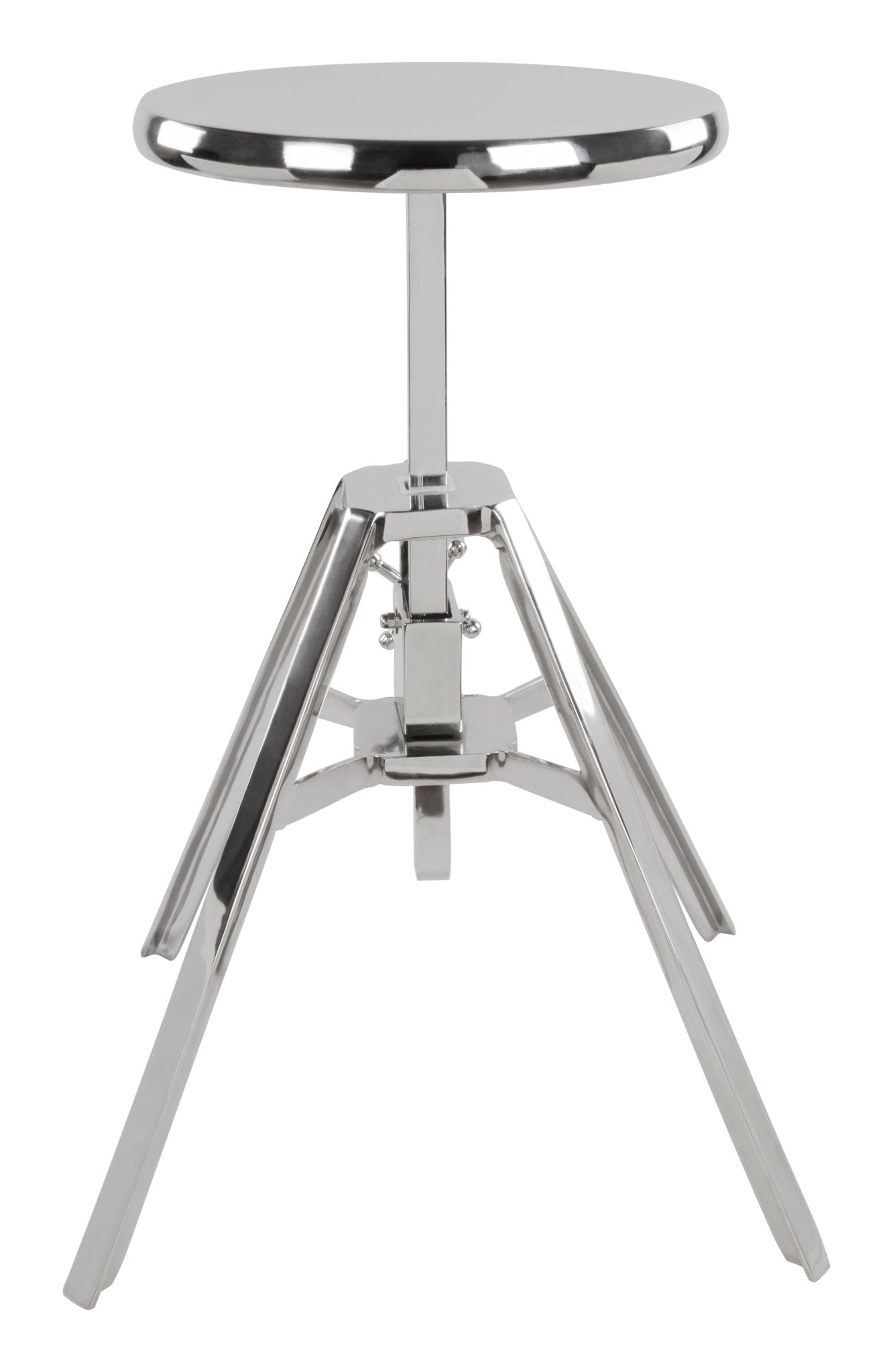 Mercy Counter Stool Silver - Cozy Roots Decor
