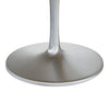 Metropolis Dining Table (60") Gray & Silver - Cozy Roots Decor