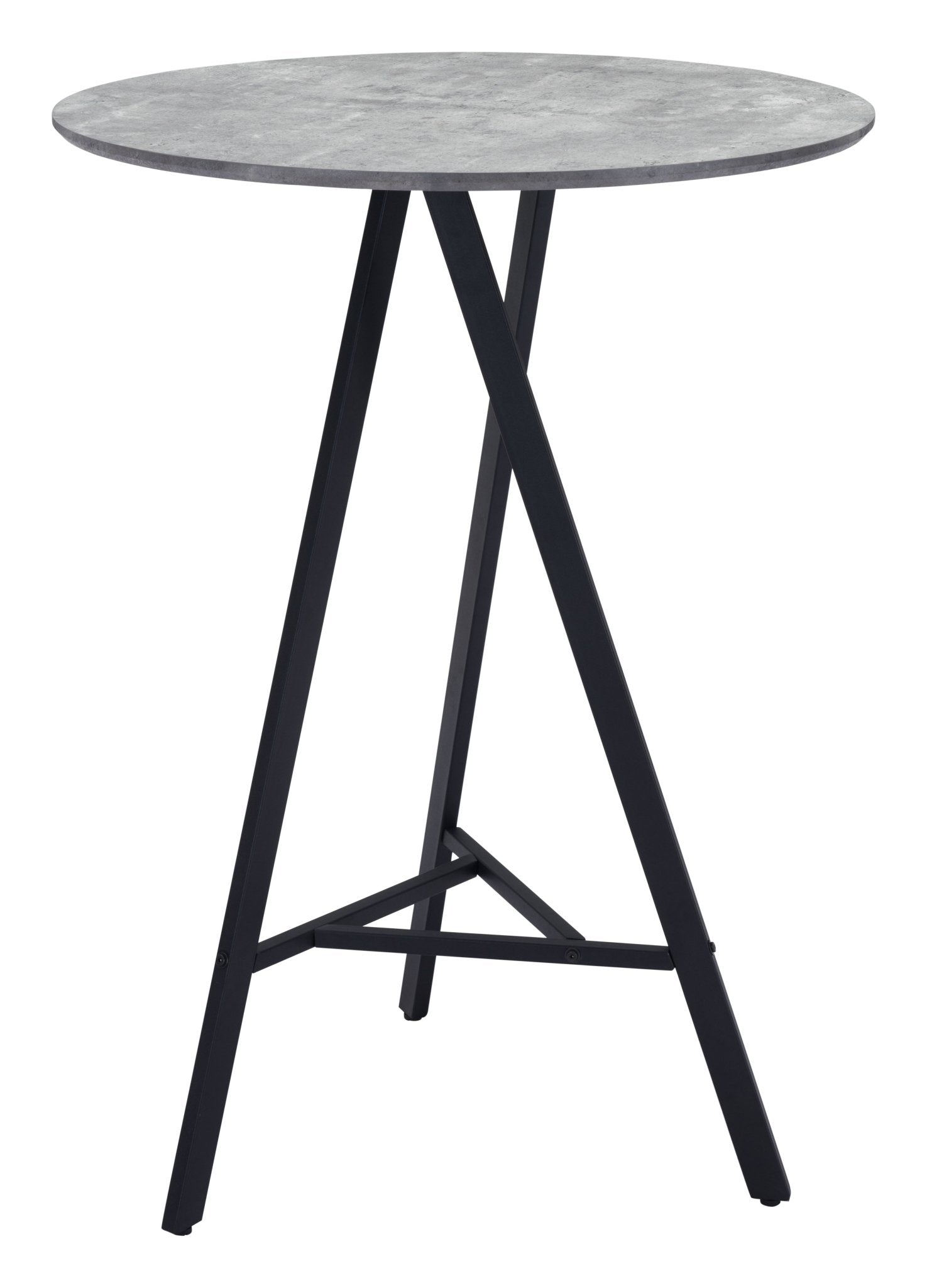 Metz Bar Table Gray - Cozy Roots Decor
