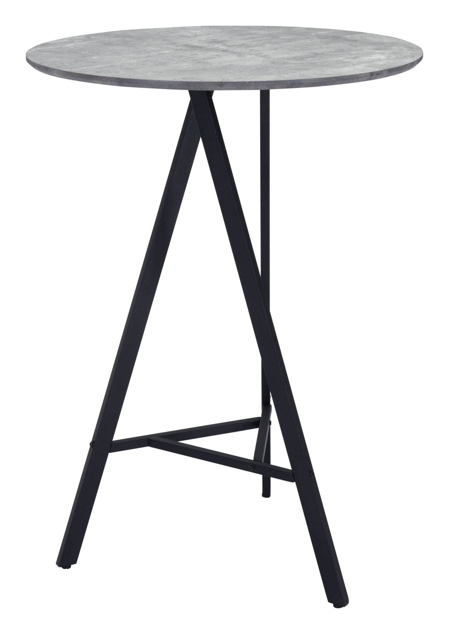 Metz Bar Table Gray - Cozy Roots Decor