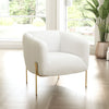 Micaela Armchair Ivory - Cozy Roots Decor