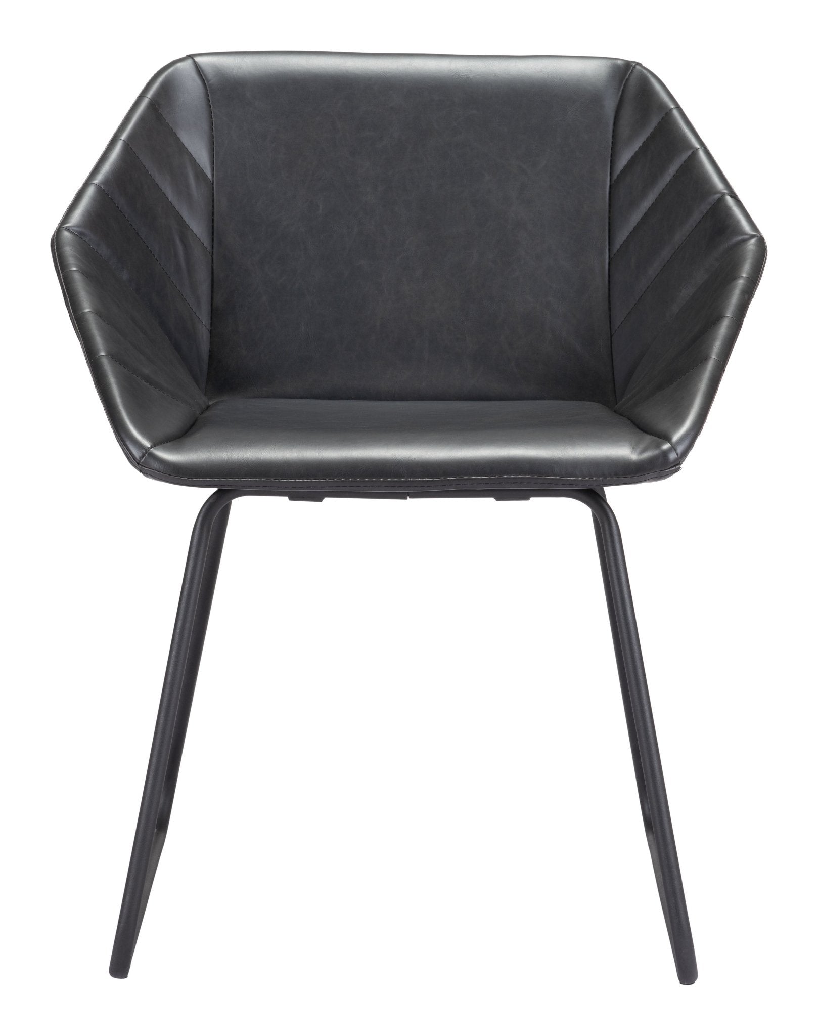 Miguel Dining Chair (Set of 2) Black - Cozy Roots Decor