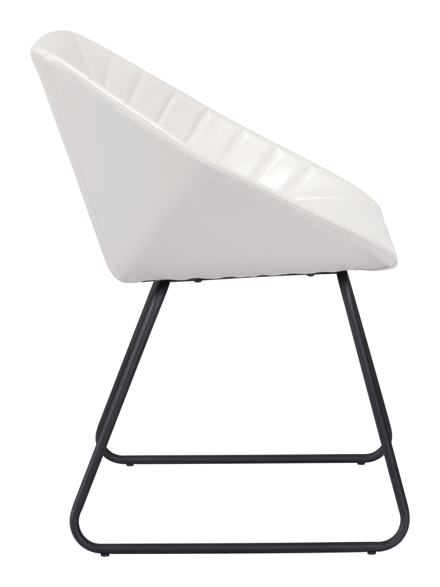 Miguel Dining Chair (Set of 2) White - Cozy Roots Decor