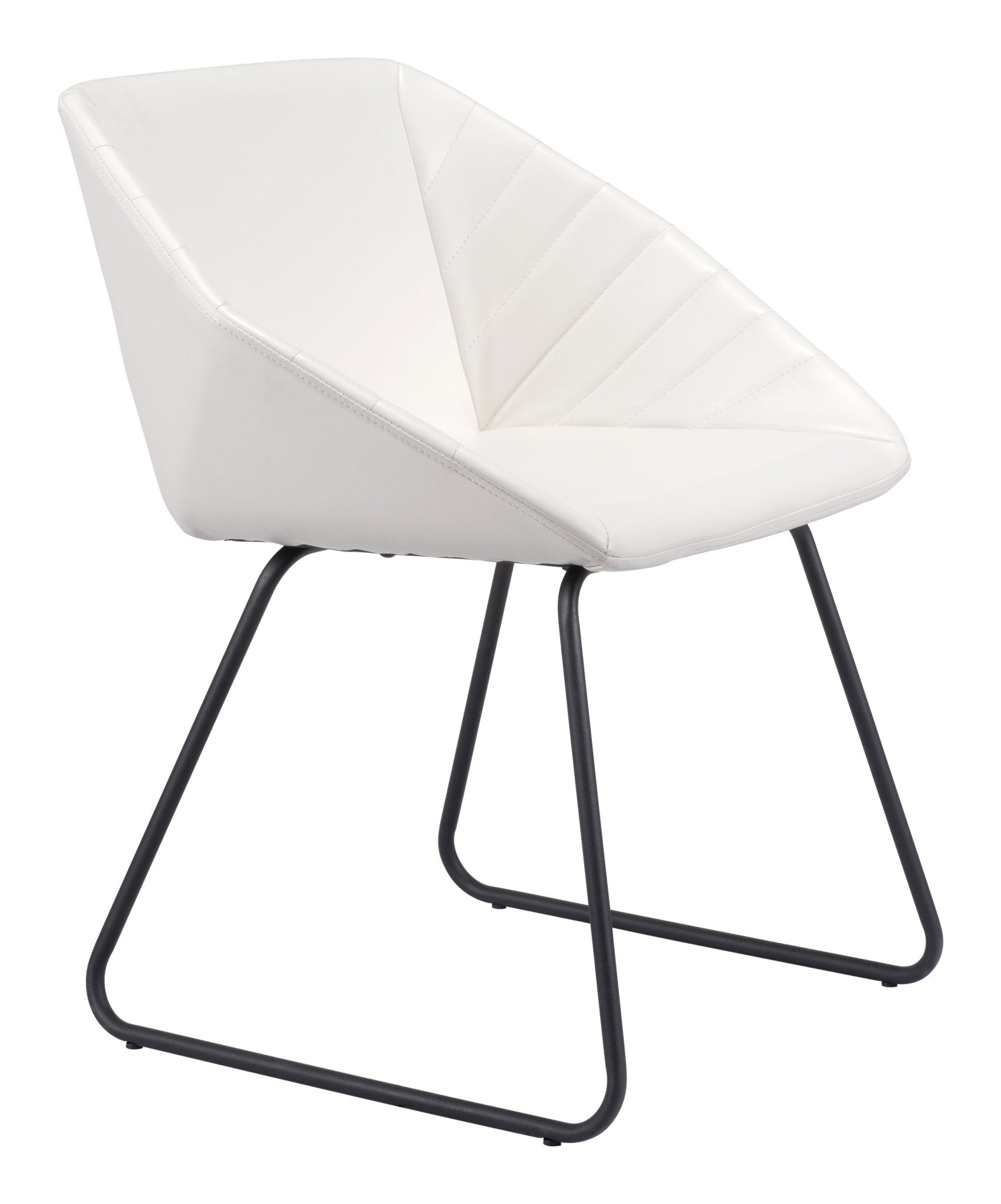 Miguel Dining Chair (Set of 2) White - Cozy Roots Decor