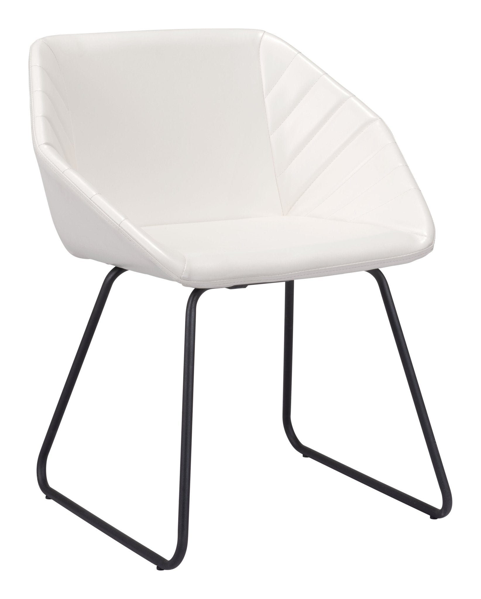 Miguel Dining Chair (Set of 2) White - Cozy Roots Decor