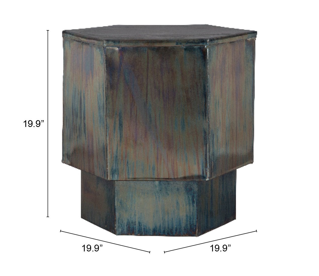 Mike Side Table Multicolor - Cozy Roots Decor