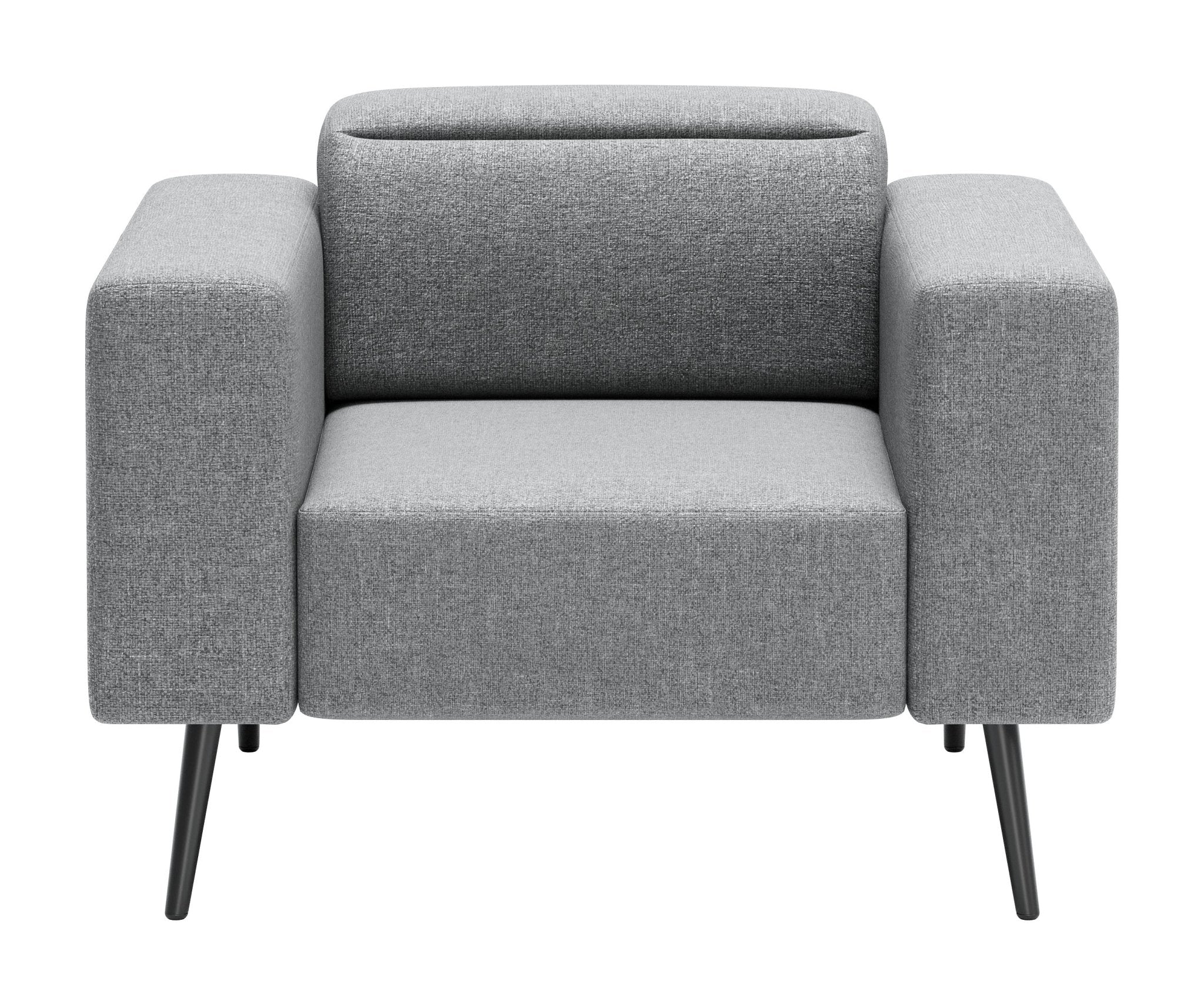 Milan Armchair Dark Gray - Cozy Roots Decor