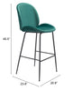 Miles Barstool Green - Cozy Roots Decor