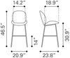 Miles Barstool Red - Cozy Roots Decor